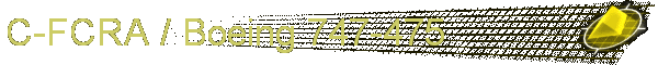 C-FCRA / Boeing 747-475