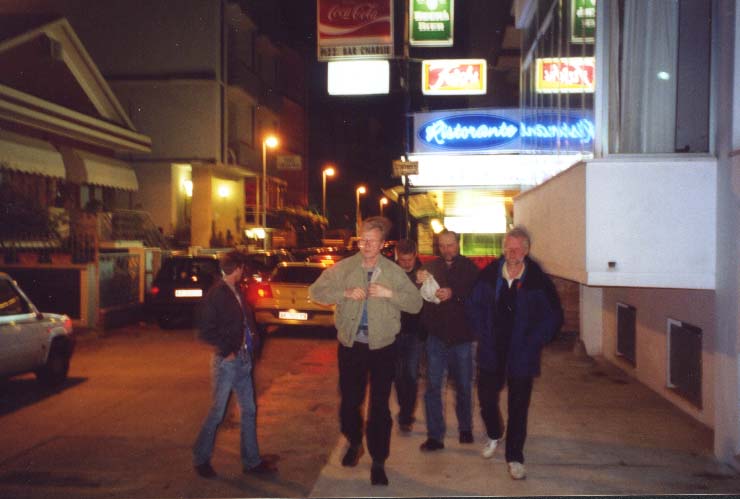 Nchtliche Inspektion der Betreuer