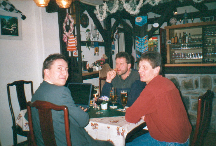 Interne Runde am Tresen