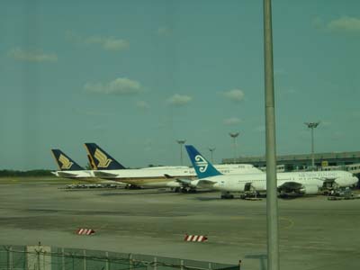 Bild005: Singapore Airlines Boing 747 
