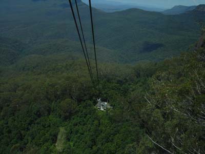 Bild021: Blick aus der Gondel der Scenic Skyway