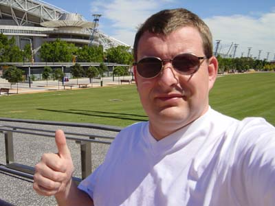 Bild030: A german at Olympic Parc