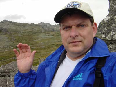 Bild049: M. Bittner am Mt. Kosciusko