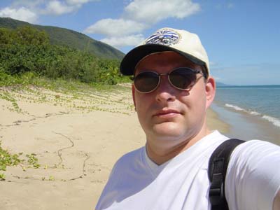 Bild084: Sandstrand nrdlich von Cairns