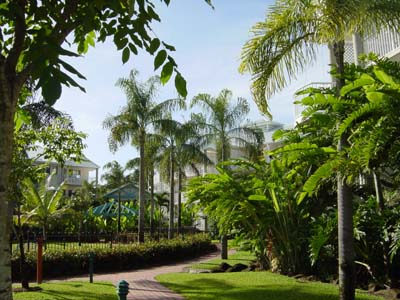 Bild093: Cairns Beach Ressort (ca. 30 m zum Pazifik)
