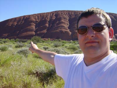 Bild099: Aufbruch zum Ayers Rock (Uluru)