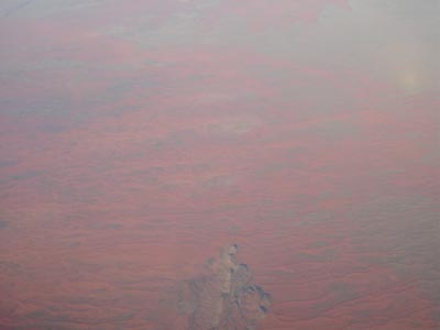 Bild129: Australien aus 11000 m Hhe