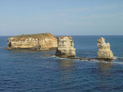 Bild148: Die Felsen in der Bay of Islands