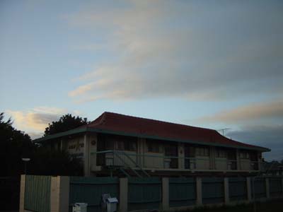 Bild183: Abschied vom Airport Gold Star Motel Auckland