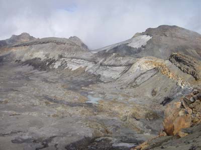 Bild205: Blick in den Krater des Mt. Ruapehu (Sden)