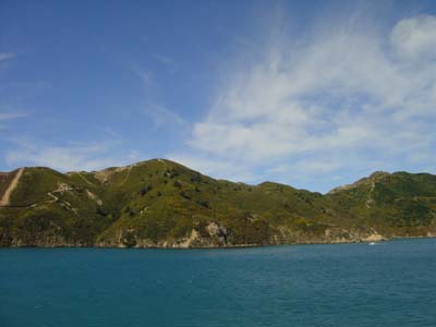 Bild210: Einfahrt zur Sdinsel vor Picton