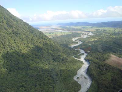 Bild234: Talblick bis zum Meer