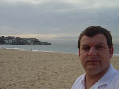 Bild300: M. Bittner am Bondi Beach