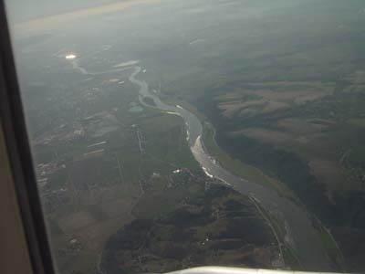 Bild327: Anflug auf Dresden