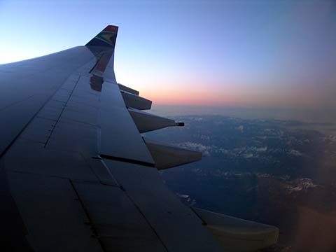 Bild178: Sonnenaufgang ber Europa