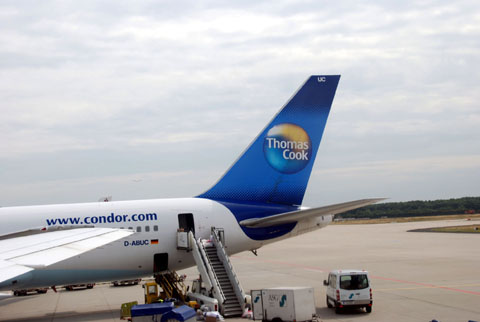 Bild01: Start in Frankfurt