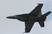 F-18 Super Hornet - supersonic