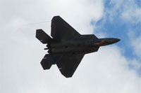 F-22 Raptor in action