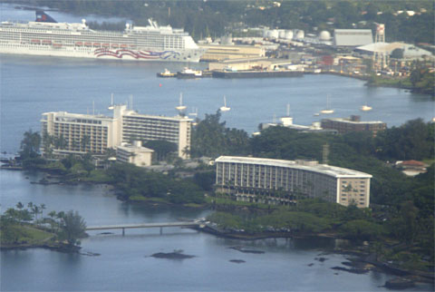 Bild21: Anflug auf Hilo/ Big Island Hawaii