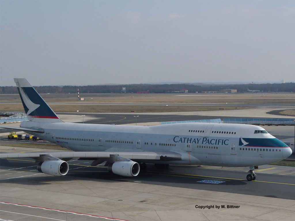 Boeing 747-467 / B-HOT