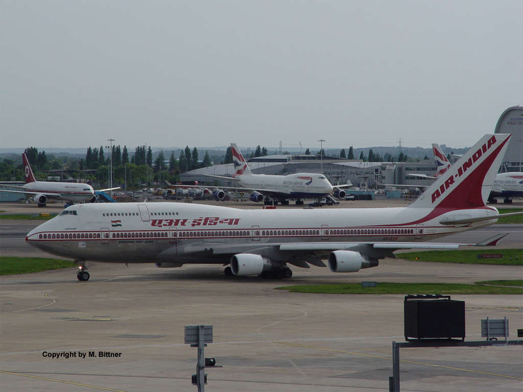 Boeing 747-437 / VT-ESM / Konark