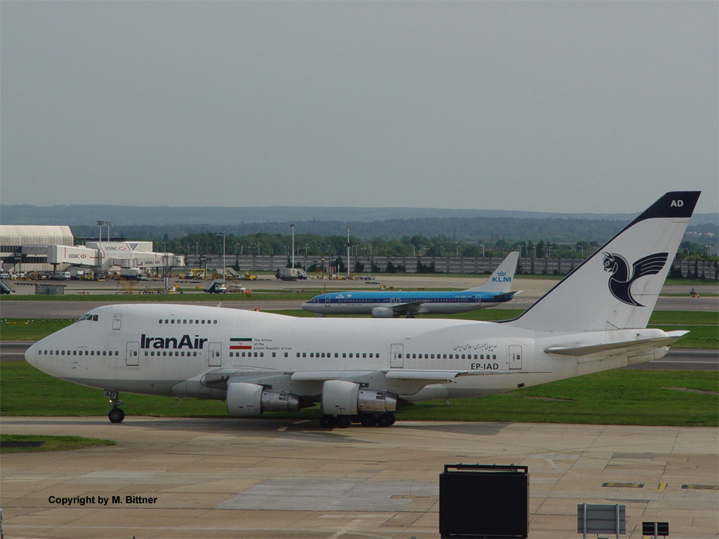 Boeing 747 SP-86 / EP-IAD
