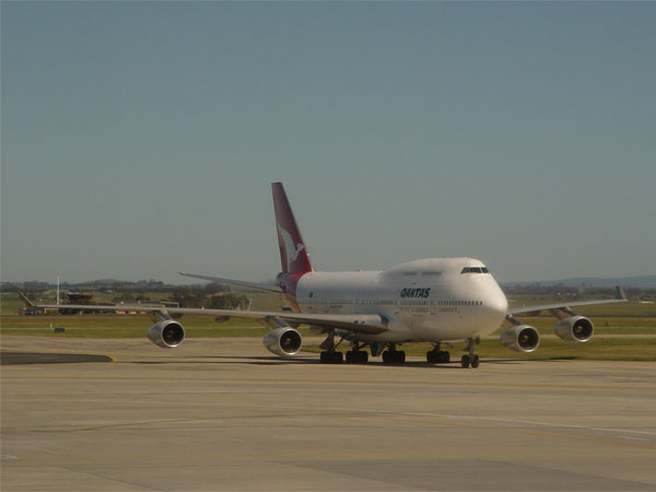 Boeing 747-438 / VH-OJN / City of Dubbo